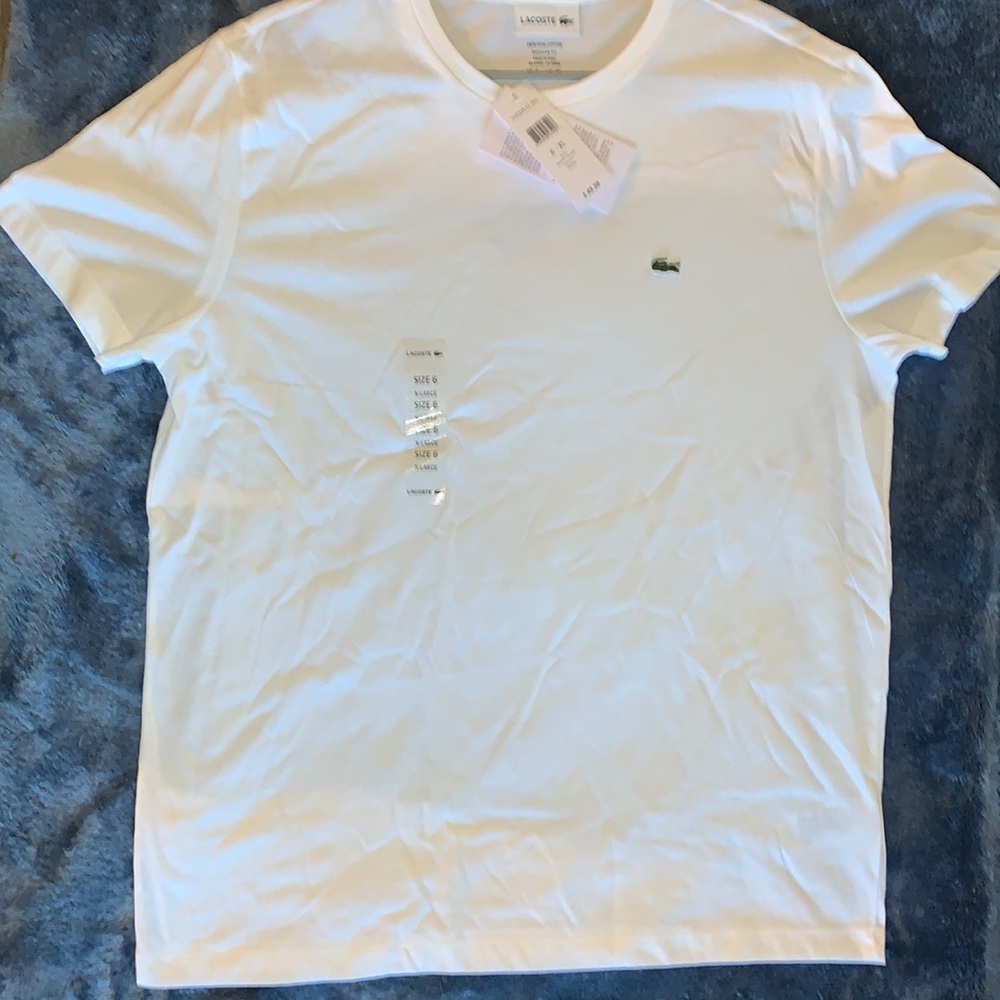 BRAND NEW!! Lacoste. Size: xL. Color: White